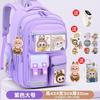 School Bag Cartoon Children's School Bag Primary and Secondary School Students Girls Boys and Girls Lightweight Burden Reduction Large Capacity