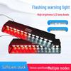 High-Power 12-LED Car Windshield Strobe Warning Light with Suction Cup