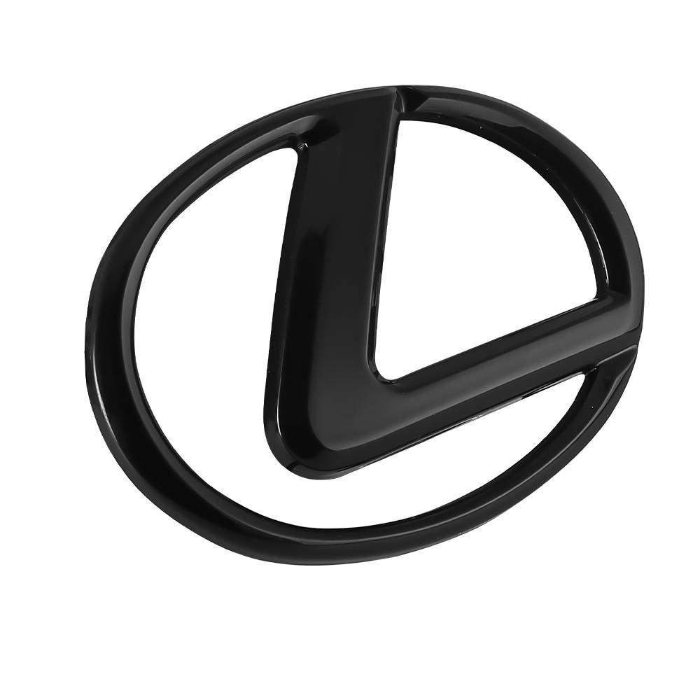 Interior Stickers ABS Car Steering Wheel Center Emblem Sticker Accessories For Lexus F SPORT IS200 CT200h GS300 LS430 RX450h LX5