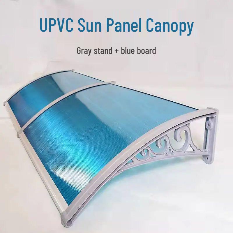 PC Sun Canopy Awning: Rainproof Shelter for Storefronts, Windows, Balconies, and Outdoor Air Conditioner Units