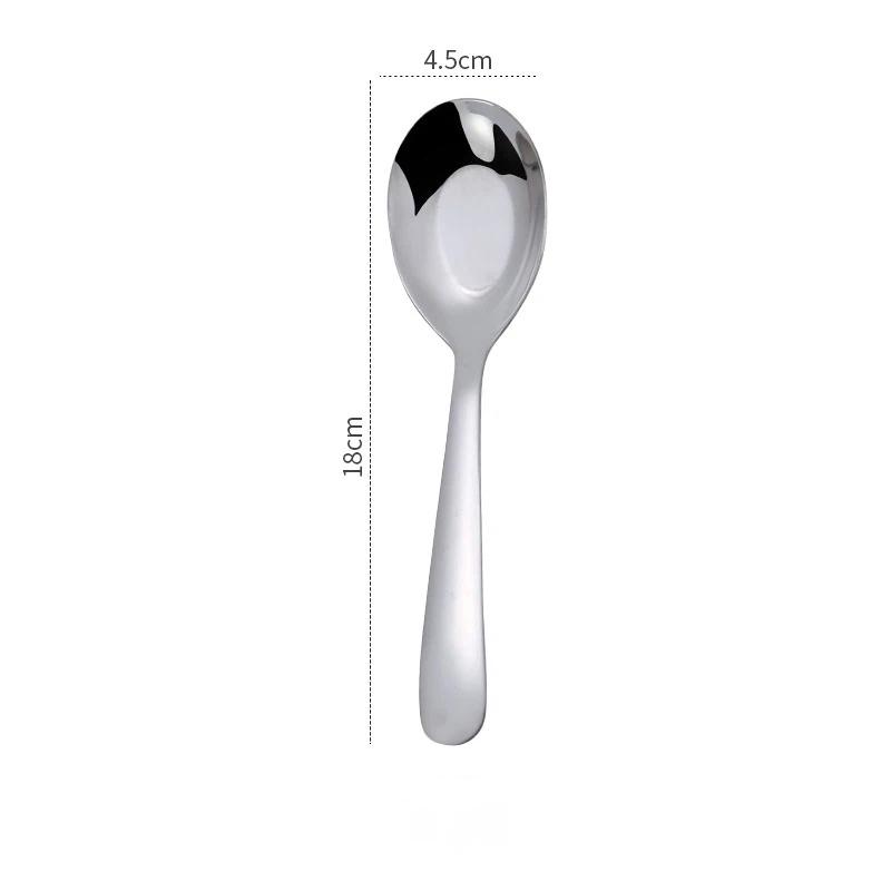 Elegant Stainless Steel Dinner Spoon Adds a Touch of Sophistication to Every Dining Table