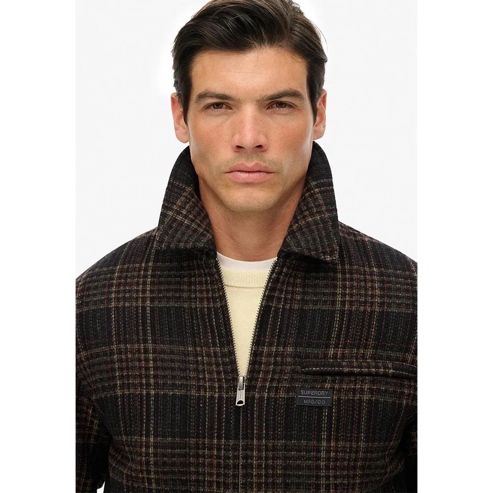 Superdry Куртка Wool Blend Check Ranch