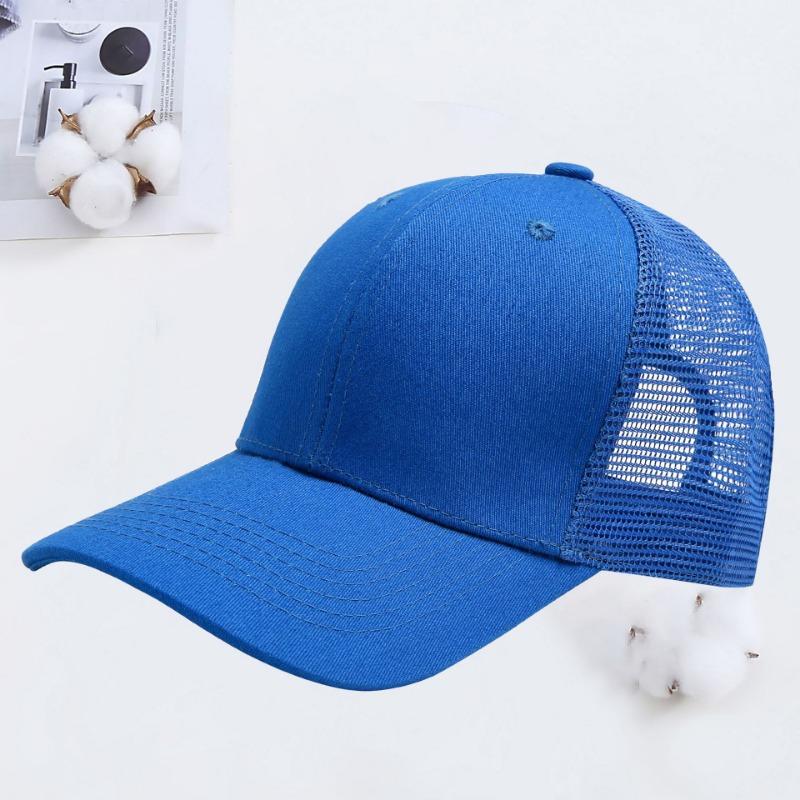 Cotton Baseball Net Cap Summer Travel Shade Sun Protection Cap Embroidery