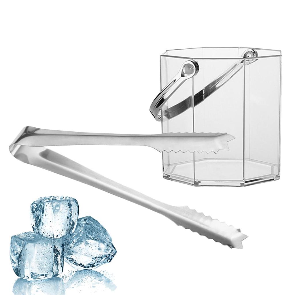 IJsemmer Champagne Bier Wijn Koeler en Tangen Acryl Opbergbak voor Hotel Feesten Bierflesjes Champagneflesjes Pub