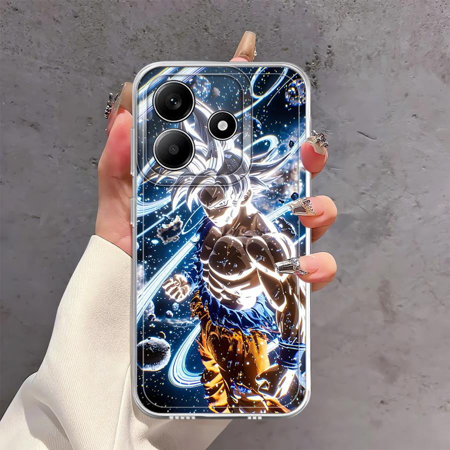 Case for Xiaomi Redmi Note 14 Pro Plus Note 13 10S 9 10 13C 14C 11S 12S A4 12 11 Soft Phone Cover Dragon Ball Goku