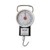 35kg Handheld Spring Scale with Fish Hook & Ruler for Luggage