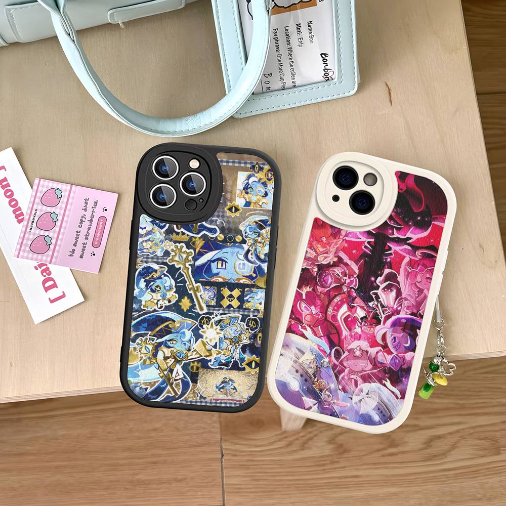 C-Cookie R-Run Kingdom Game Phone Case For IPhone 16 15 14 13 12 11 Pro Max Plus Soft Leather Cover