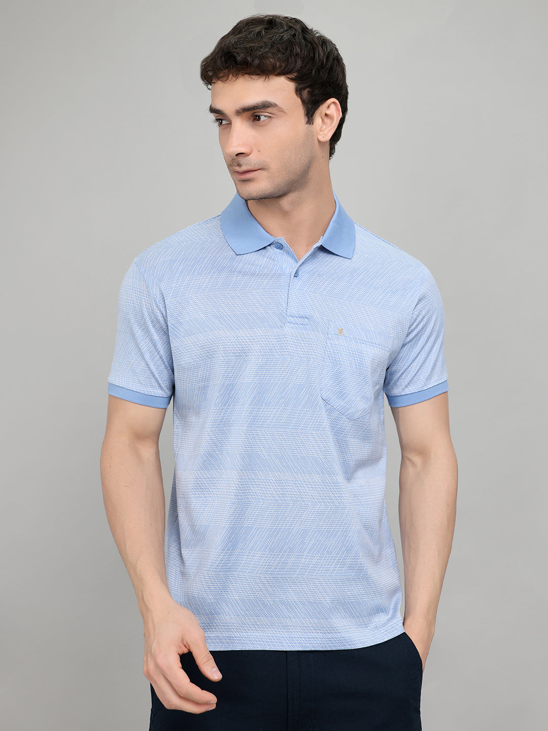 Monte Carlo Men Regular Fit Sky Tshirt XXL небо