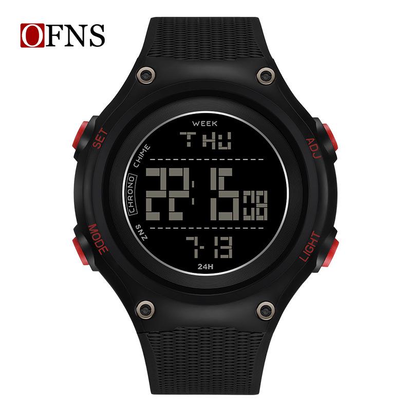 Sanda Multifunctional Youth Luminous Waterproof Sports Watch