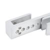 Metal Sliding Door Lock No-Drill Installation Door Latch Catch Shower Door Latch  Bathroom Hardware