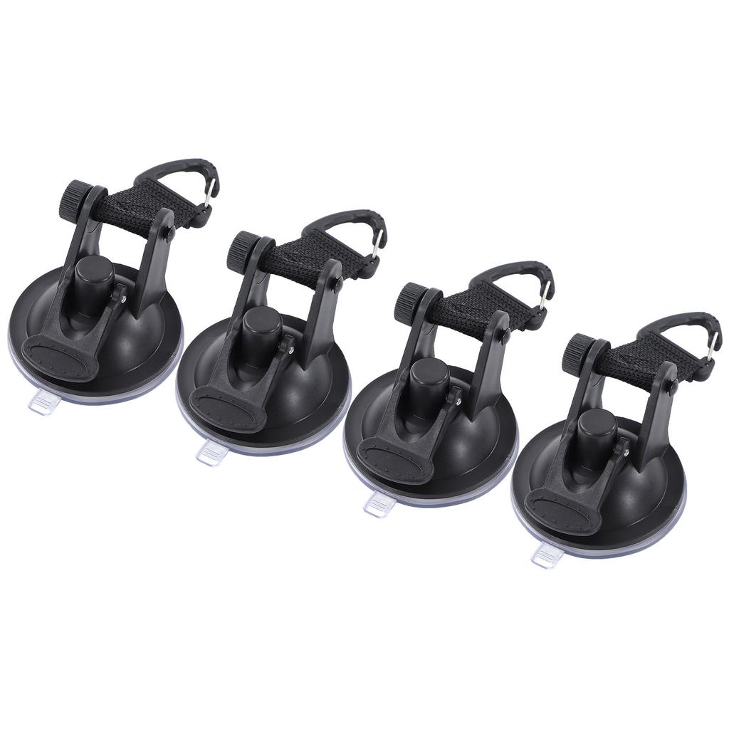 4PCS Car Tent Suction Cup High Strength Light Weight Easy Install Portable Suction Cups for Awning Tents Camping Tarp