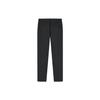 FILA Solid Color Straight Leg Knit Casual Pants Men bottoms Black F11M412605F-BK