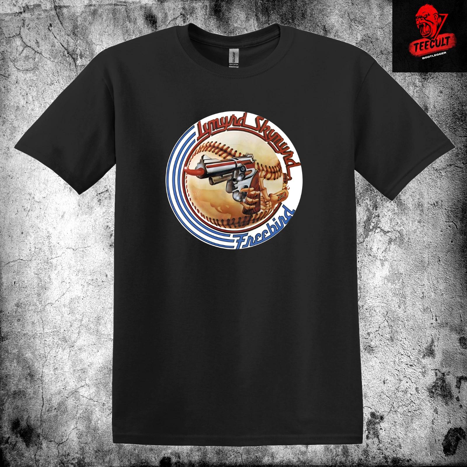 Men s and Women s T-shirts Lynyrd Skynyrd  Freebird  Punk Rock Band Tee Unisex Heavy Cotton XXXXL