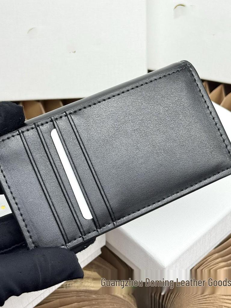 Arc de Triomphe Genuine Leather Flap Wallet: Fashionable, Niche Design, Large Capacity Multi-Functional Coin Purse