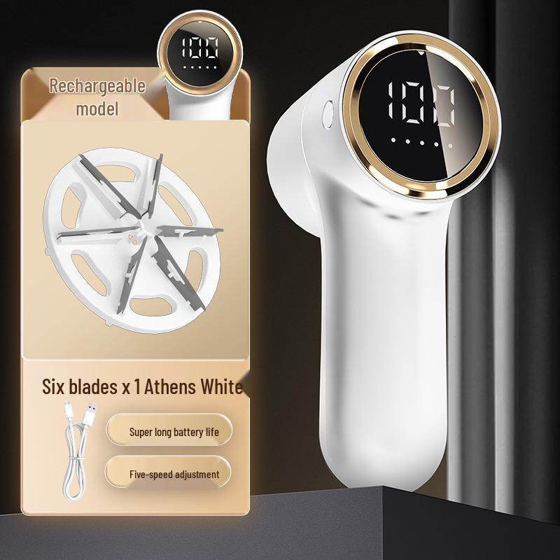 Wanshijin Smart Lint Remover with Display – Home Fabric Shaver & Defuzzer