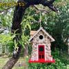 Crafts Resin Bird House Durable Hanging Bird Feeder Exquisite Bird Nest Tree