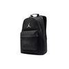 Jordan Série s monogramem 23L Značkové logo Všestranný batoh ze syntetické kůže Unisex batoh Černý JD2523020AD-001