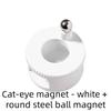 360° Rotatable Cat's Eye Magnets Manicure Tool New Disc Automatic Suction French Cat Eye Nail Art Styles For Nail Polish