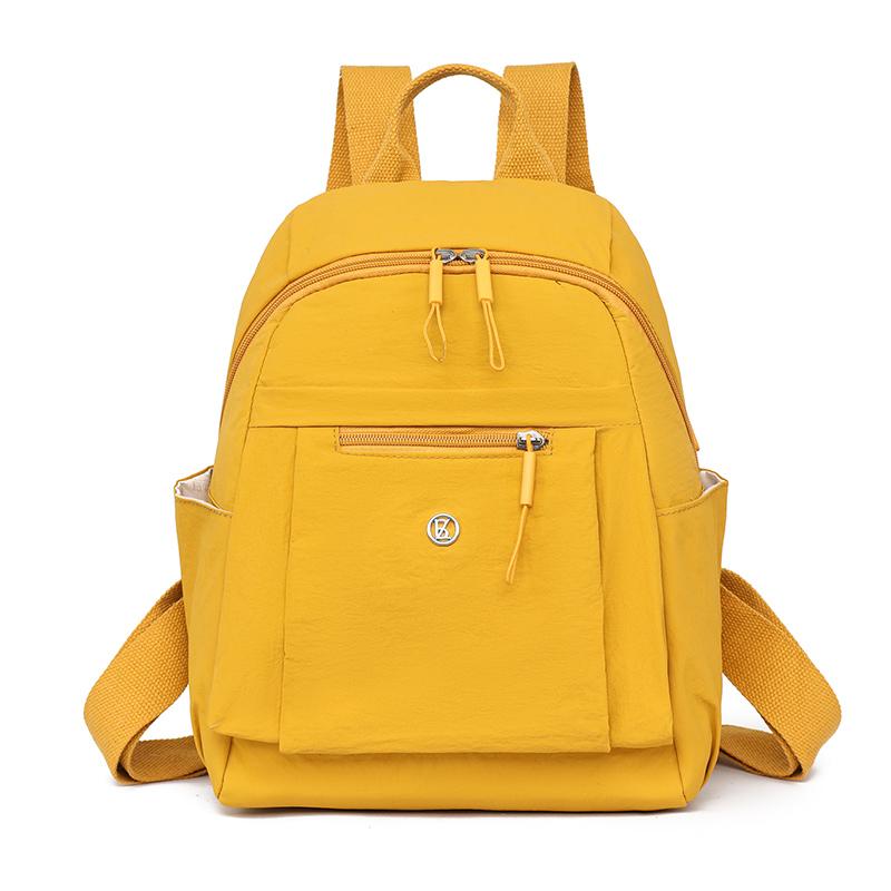 Neuer Stil Sommer Damen Umhängetasche Leichter Faltbarer Nylon Rucksack Handtasche Lässige Geldbörse