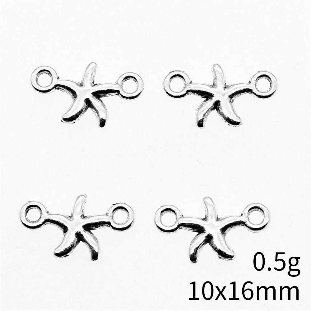 Mother's Day Charms For Needlework Starfish Charms Pendant Clearance Sale Items Pendants For Bracelets