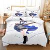 Anime Project SEKAI Hoshino Ichika  Bedding Set Boys Girls Twin Queen Size Duvet Cover Pillowcase Bed Kids Adult