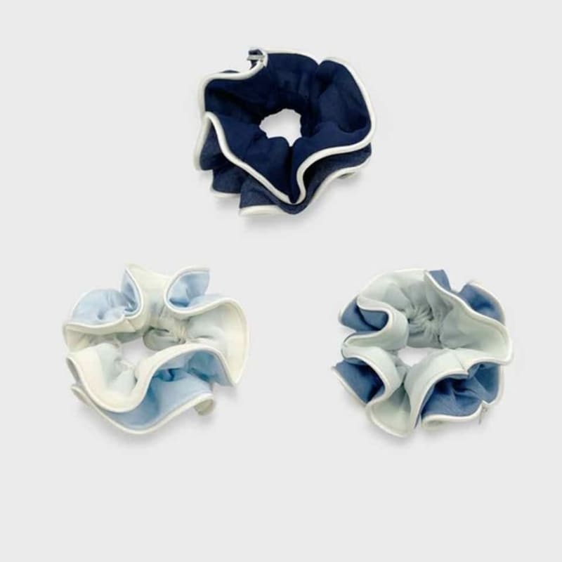 Jean Paul Clarisse Denim Frill Scrunchie JP-23-270S