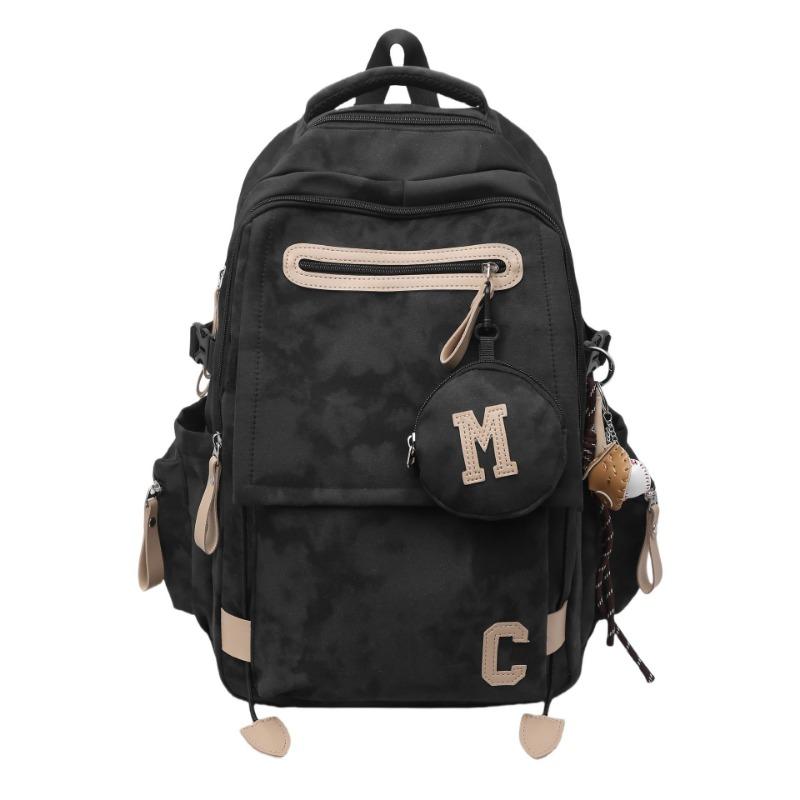 Ridge Protection, Lightweight Schoolbag for Boys, Junior High School Students, High School Students, New Large-capacity Simple Backpack for Women
