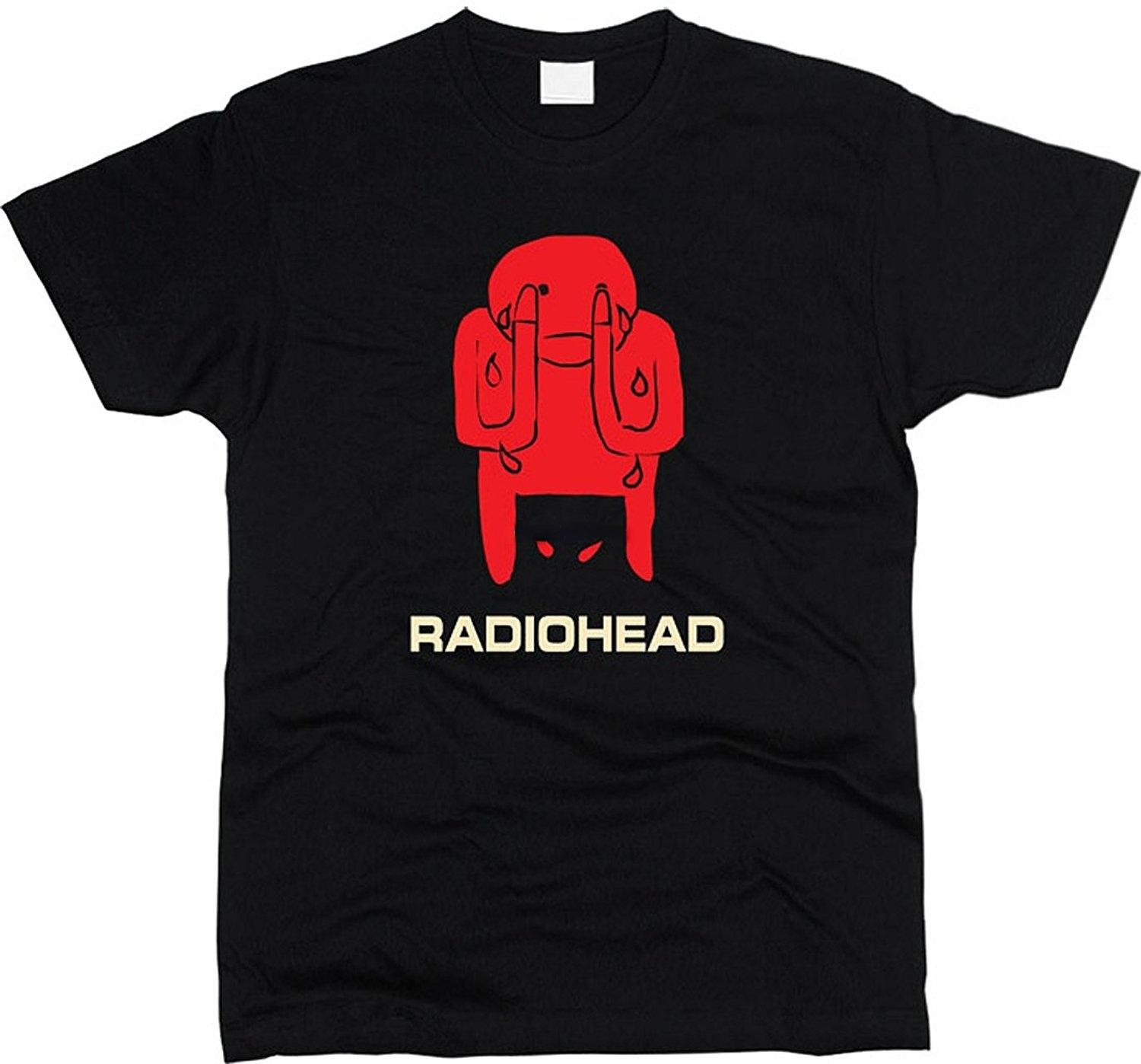 

Men Casual T Shirt Fashion Round Neck Radiohead Amnesiac Tshirt Male Harajuku Shirt Men Clothing Oversized Tees Ropa Hombre ... 5XL різнокольоровий