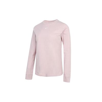 Logo Sports Long Sleeve T-Shirt Women Tops Pink DC9834-645