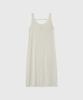 General Idea Temperature Cut Cool U-Neck Maxi Knit Dress [Ivory] / Gf2Lop512