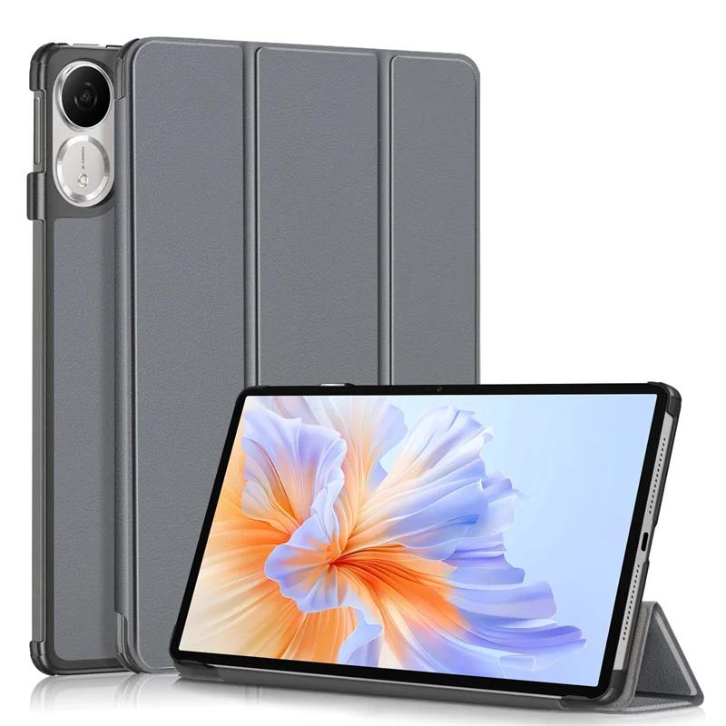 

Чохол для Honor Pad V9 11,5 дюйма, трискладний, магнітний, шкіряний, жорсткий, розумний чохол для Coque Honor V8 11 V8 pro 12.1 Чохол для планшета For Honor Pad V8 сірий колір