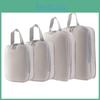 Travel Set Vacuum Fourpiece Compression Bags For Clothes Shoes Socks Waterproof Storage Solution