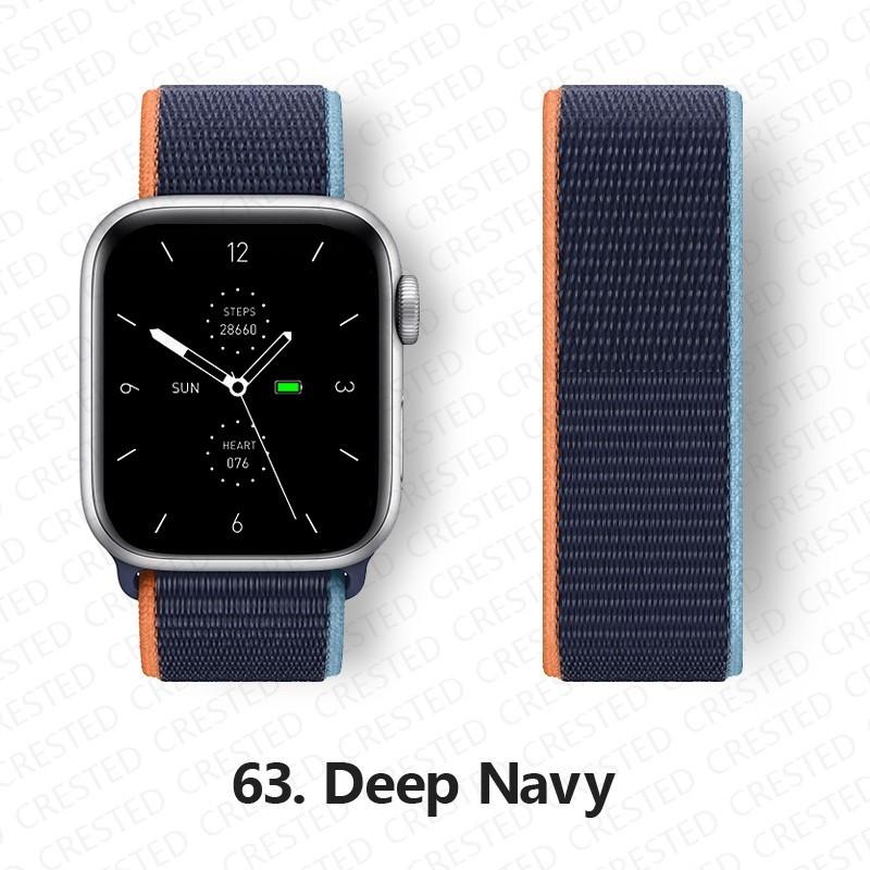 Pasek Nylonowy z Pętelką Do Pasków Apple Watch 44mm 40mm 49mm 41mm 45mm 46mm paski Bransoleta iWatch Seria 7 6 5 se 8 9 ultra 2 3 10 11