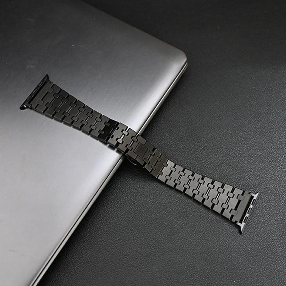 Stainless Steel Band for Apple Watch Ultra 49mm Strap for Iwatch 10 46mm 42mm 9 8 7 45mm 41mm Series 6 5 Se 44 40mm Accessories