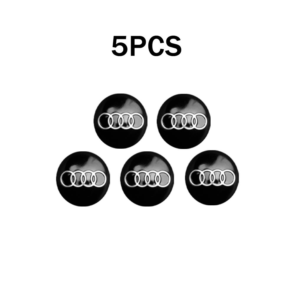 14mm Car Remote Key Fob Emblem Badge Radio Button Decal For hot Sline TT A6 C6 C5 C7 A5 A4 B8 B6 B7 A3 A8 A2 A1 Q3 Q5 Q7 RS S