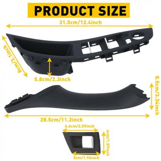 Door Panel Handle Pull Cover Trim For BMW 523I 520I 528I 525I 530I 535I F10 F11