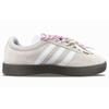Adidas VL COURT 2.0 Abrasion Resistant Breathable Low top Skateboard Shoes Unisex Light Yellow HQ1802(Team1248- )