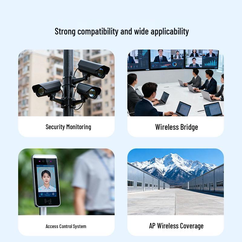 ShanZe 48V Gigabit POE Wireless Network Bridge & Power Adapter