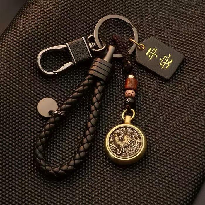 Starry Sky Bear High-End Keychain for Men and Women