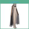 Game Theme Mesh Cloak With Hood For Cosplay And Halloween Parties