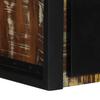 Nightstand Multicolored 40 x 35 x 25 cm Solid Reclaimed Wood