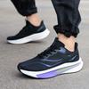Unisex Sports Shoes Road Running Racing Training Shoes  New Cushioned Soft Sole Trendy Mesh Breathable Lace Up Running Shoes
