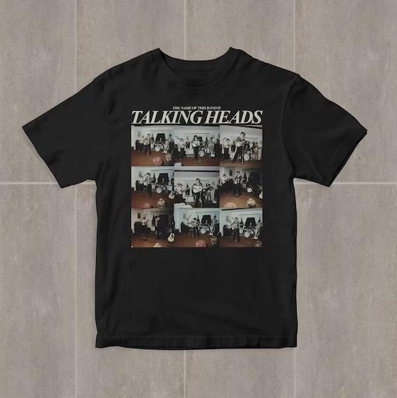 Talking Heads The Name of This Band Is Talking Heads T shirt S-4XL zz476 S