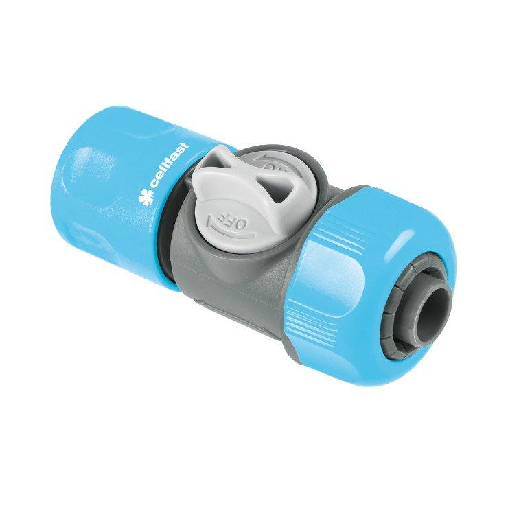 Quick coupler with valve 1/2" IDEAL
