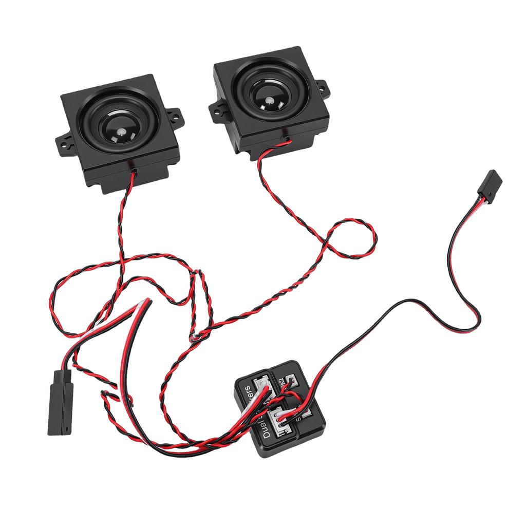 RC Car Engine Sound Module Variable Frequency Derv Engine Sound Simulator for Remote Control Construction Vehicle Truck