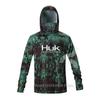 HUK Fishing Shirts UPF 50+ Face Mask Long Sleeve Jerseys Summer Sun Protection T-Shirts Men's Hooded Face Cover Fishing Clothes