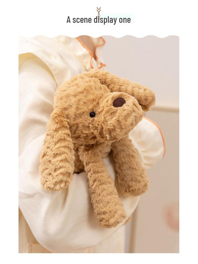 Cute Animal Plush Toy: Elephant, Monkey, Rabbit, Hippo, Puppy, Lamb Comfort Doll
