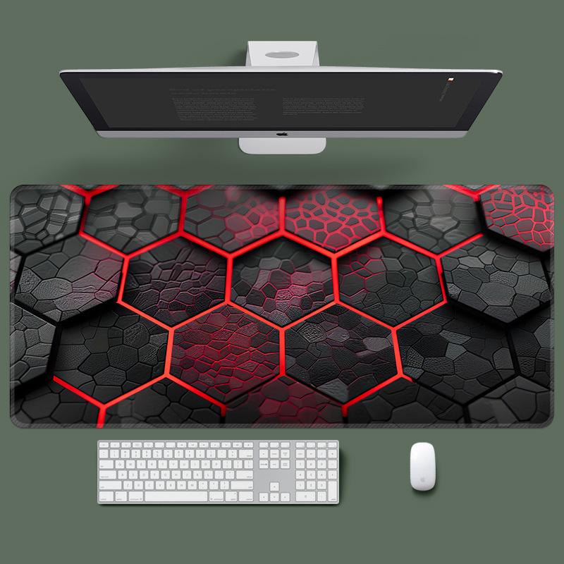 

Дуже великий нековзкий ігровий килимок для миші для гуртожитків - Товстий, міцний дизайн для клавіатур та ноутбуків 1000x500x3mm