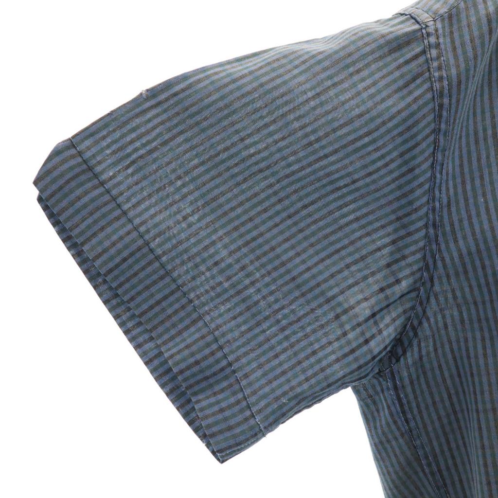 McGregor Cămașă cu mânecă scurtă cu guler deschis cu model carouri vintage anii '60 fabricată în SUA pentru bărbați, second-hand