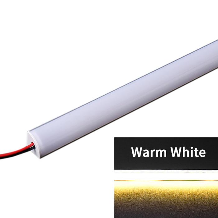 1-20pcs 0.5M AC220V V-type LED Corner Strip Lights 5W Wall Aluminum Profile Milky/Clear Cover Channel Cabinet Tube Bar Lighting